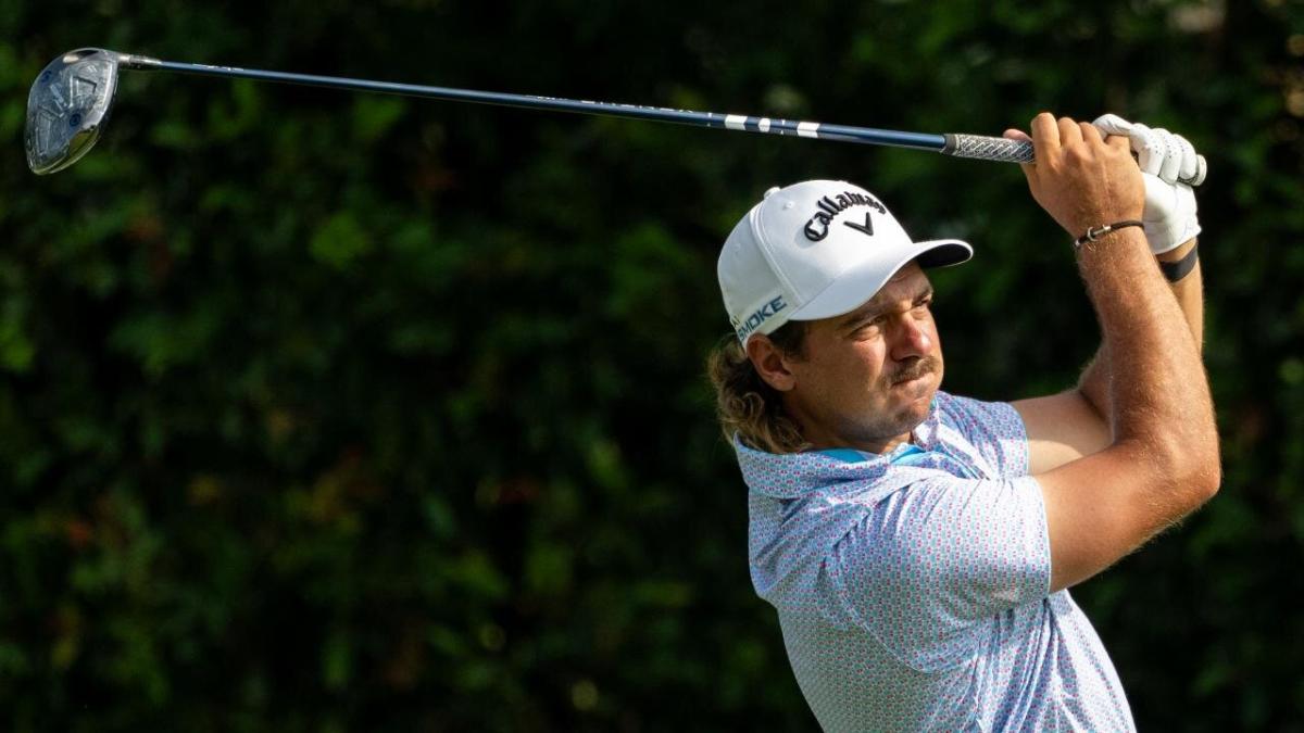 Golfer David Micheluzzi 